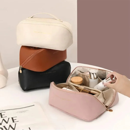 Leather Cosmetic Pouch