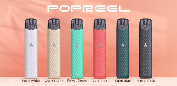 Uwell Popreel N1 Pod System Kit 520mah 2ml + Strawberry Flavour | Best Quality Pod/vape/e-cigarette